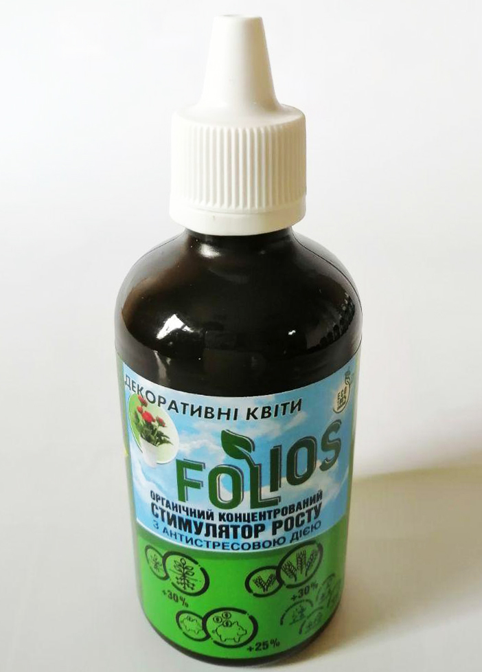 Органическое удобрение FOLIOS Декоративные цветы 100мл