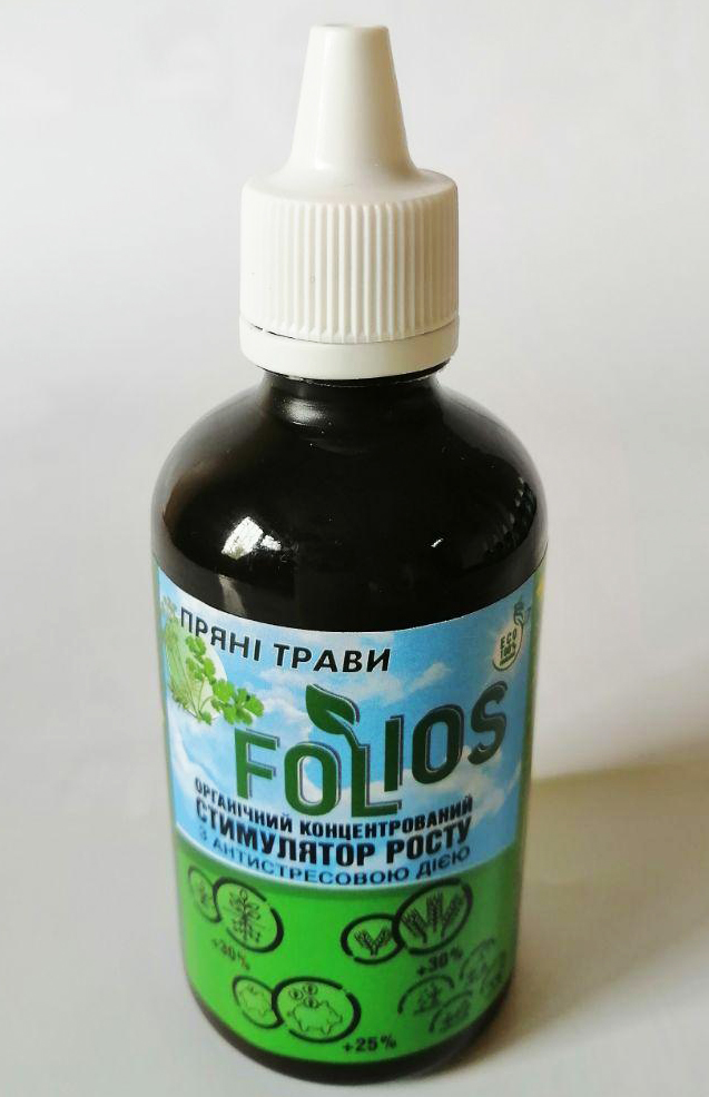 Органическое удобрение FOLIOS Пряные травы 100мл