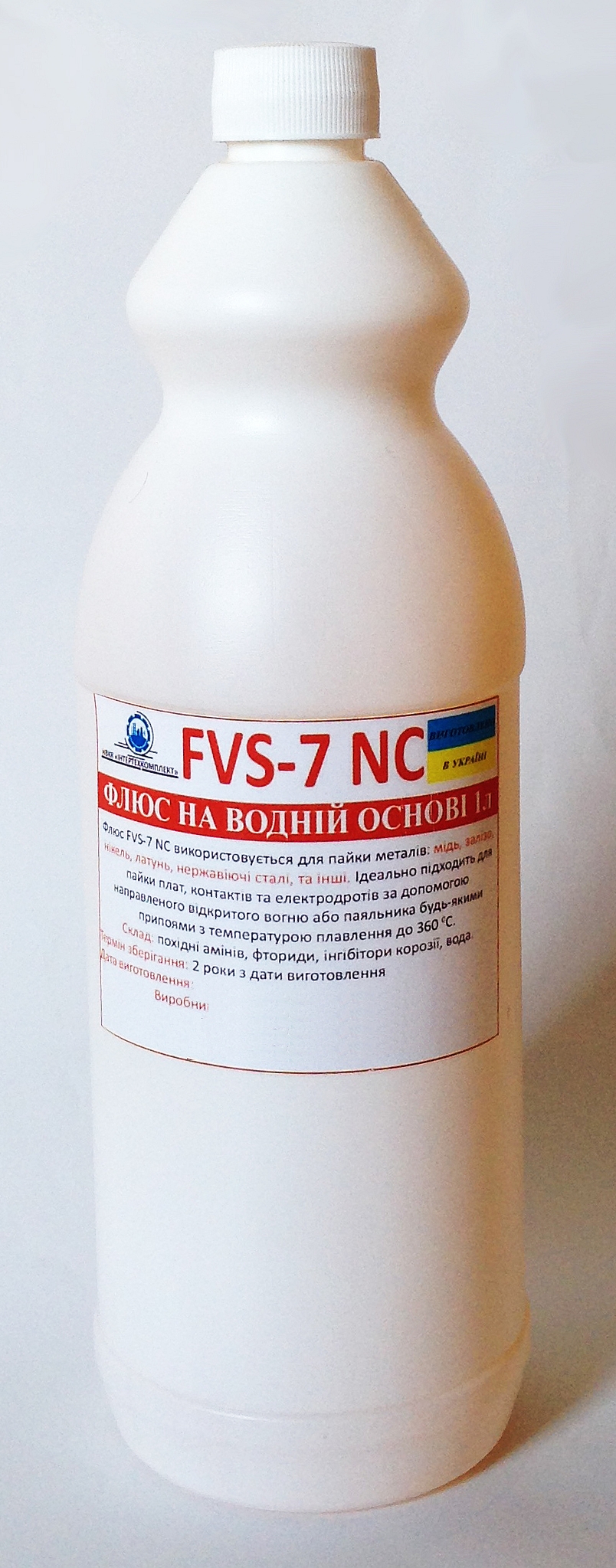 Флюс для пайки ИнтерТехКомплект FVS-7 NC (1л)